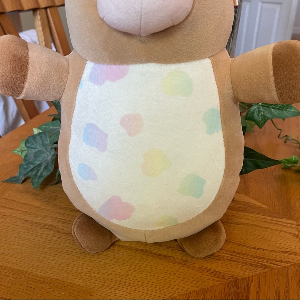 Squishmallows HugMees Griella Bunny Ears Cow Plush - Picture 3 of 4